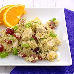 Quinoa Salad with Grapes & Celery