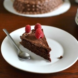 Eggless Chocolate Cake with Jam