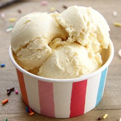Low-Fat Vanilla Bean Ice Cream