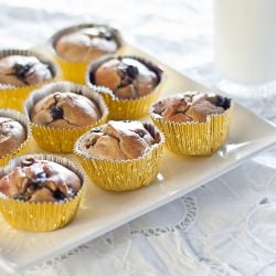 Peanut Butter Banana Muffins