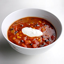 Mexican Soup (Vegetarian)