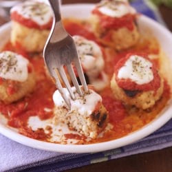 Chicken Parm Meatballs