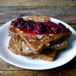 Cinnamon Raisin Protein French Toast