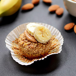Banana Almond Meal Muffins