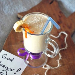 Thick Banana Coconut Smoothie
