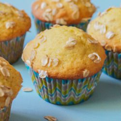 Orange Oat Muffins