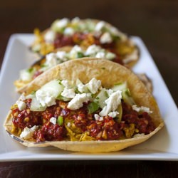 Moroccan Chicken Tacos