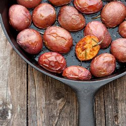 Crispy Skillet Rosemary Potatoes