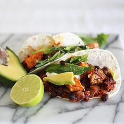 Sweet Potato Black Bean Tacos