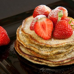 Lemon Poppy Seed Pancakes