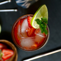Strawberry Moscow Mule