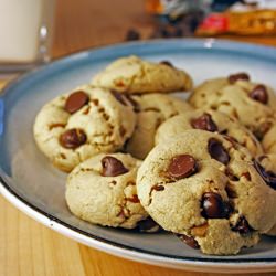 Whole Grain Chocolate Chip Cookies
