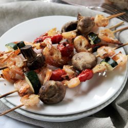 Grilled Lemon and Thyme Shrimp