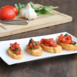 Tomato Basil Bruschetta