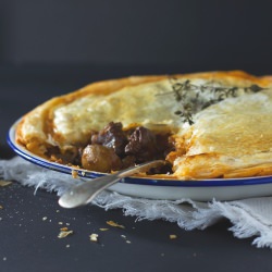 Beef Bourguignon Pie