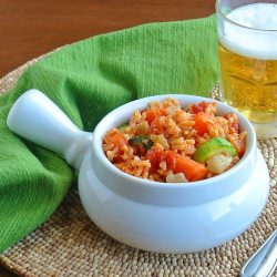 Garden Vegetable Rice Pilaf