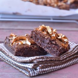 Outrageously Fudgy Pretzel Brownies