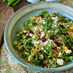Wheatberry Salad with Orange