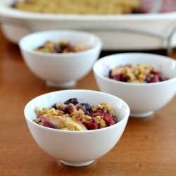 Blueberry Apple Crisp
