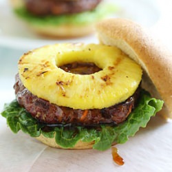 Grilled Hawaiian Teriyaki Burger