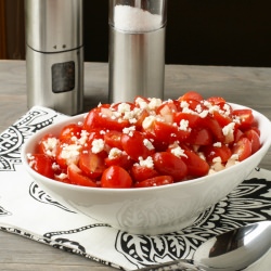 Tomato, Feta and Onion Salad