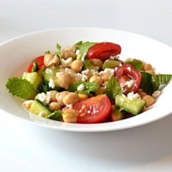 Lemony Chickpea Salad