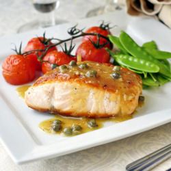 Salmon & Dijon Maple Butter Sauce