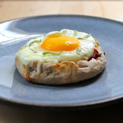 Mini Whole Grain Egg Pizza