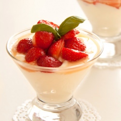 Strawberries, Limoncello & Yogurt