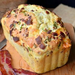 Bacon Cheese Savory Bread