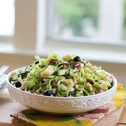 Shaved Brussels Sprouts Salad