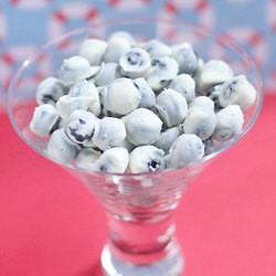 Blueberry Frozen Yogurt Bites