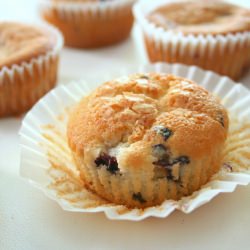 GF Lemon Blueberry Muffins