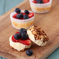 Breakfast Cheesecake Cupcakes