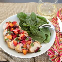 Jalapeño Chicken w Summer Salsa