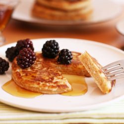 Fluffy Maple Pancakes