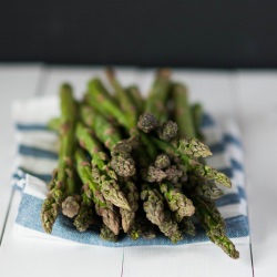 Asparagus with Honey Mustard Sauce