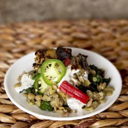 Lentil Salad with Mint Tahini Lemon