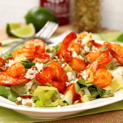 Spicy and Sweet Shrimp Salad