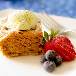Rhubarb Pudding Cake