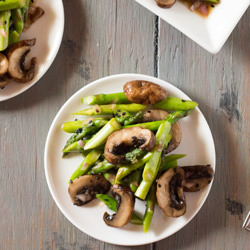 Asparagus and Portobello Salad