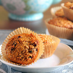 Carrot Oat Bran Muffins