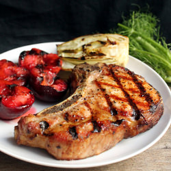 Thick Grilled Pork Chops