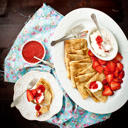 Dulce de Leche Crepes