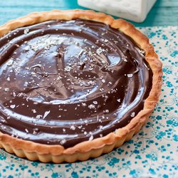Salted Caramel and Chocolate Tart