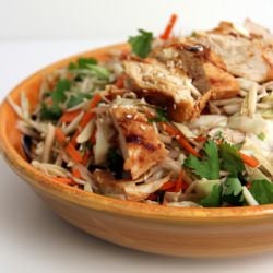 Grilled Ginger-Sesame Chicken Salad