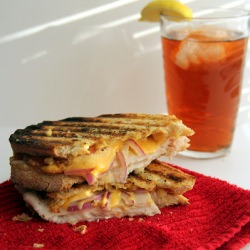 Turkey, Gouda, and Tomato Panini