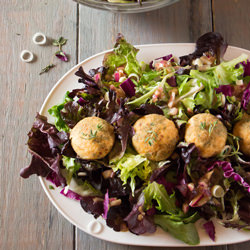 Baked Goat Cheese Salad