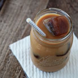 Creamy Vanilla Iced Coffee
