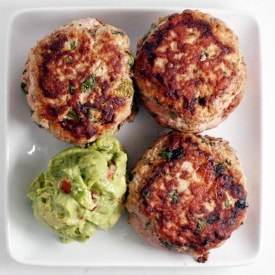 Paleo Jalapeño Chicken Burgers